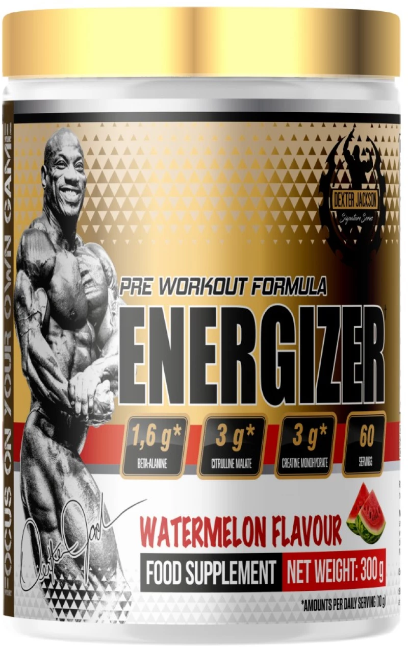 Dexter Jackson Signature Series Gold Series | Energizer Pre-Workout Formula [300 Γραμμάρια] Καρπούζι