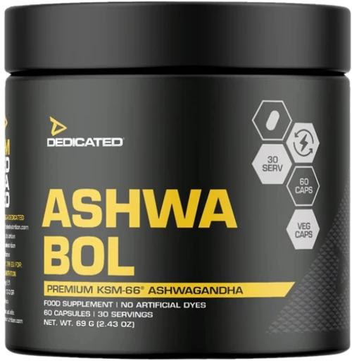 Dedicated Nutrition Ashwa-Bol KSM-66 350 mg [60 Κάψουλες]