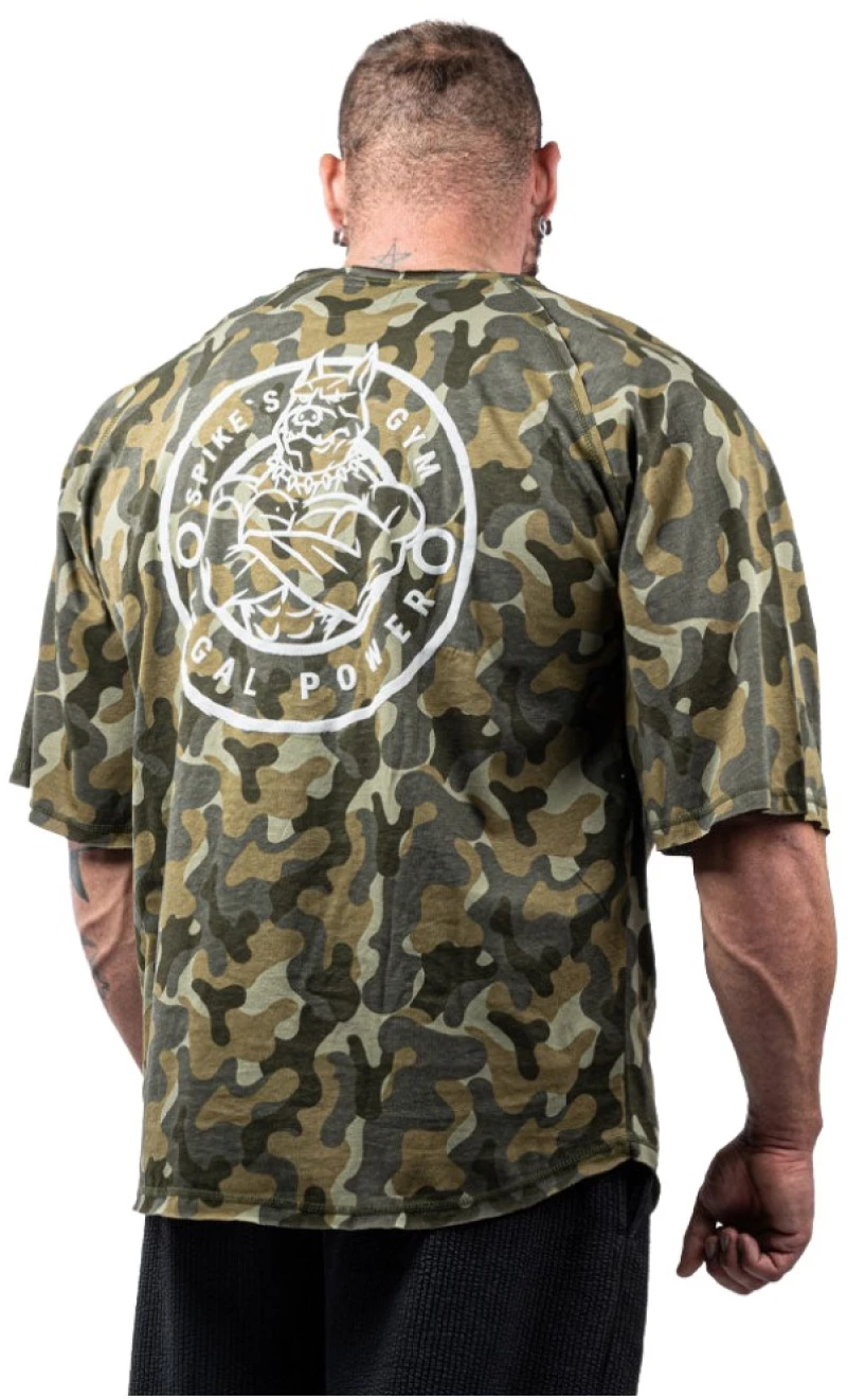 Legal Power Rag Top Oldschool Lplimits Boston - Green Camo Ottomix