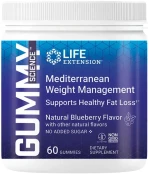 Life Extension Gummy Science™ Mediterranean Weight Management [60 Τσίχλες] Μυρτίλος