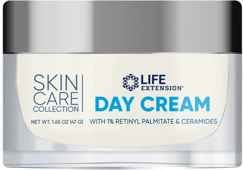 Life Extension Day Cream | with 1% Retinyl Palmitate & Ceramides [47 Γραμμάρια]