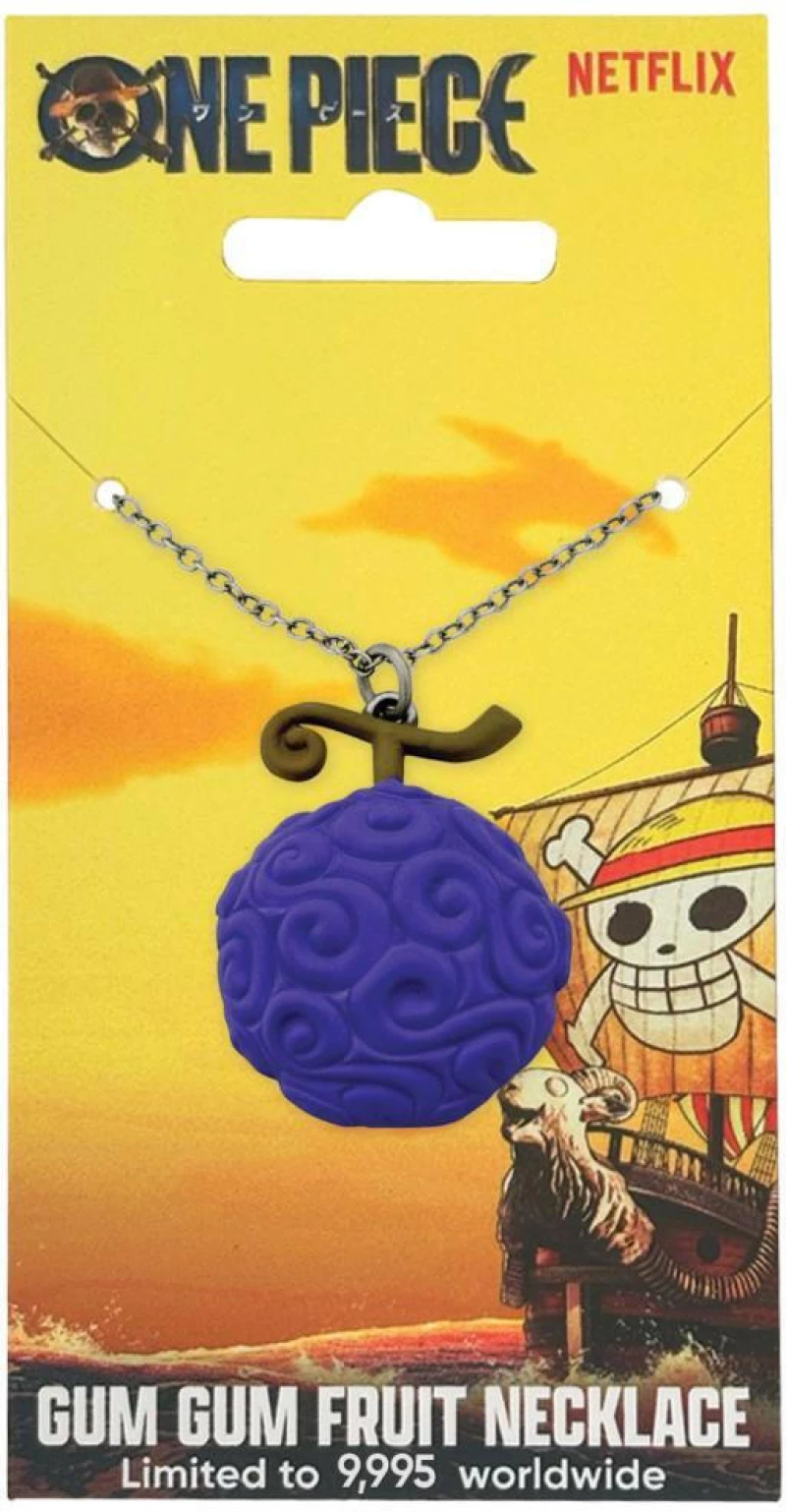 FaNaTtik One Piece Netflix Gum Gum Fruit Limited Edition Necklace (nfx-op18)