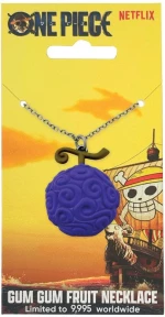 FaNaTtik One Piece Netflix Gum Gum Fruit Limited Edition Necklace (nfx-op18)
