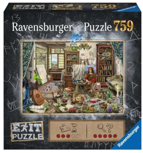 Ravensburger Exit Puzzle The Artist Studio (16782 1)