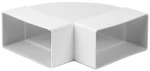 Europlast KLH - Σύνδεσμος Αγωγών Πλαστικός, Γωνιακός 90°, Οριζόντιος, 110x55mm