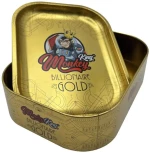 Μεταλλικό Κουτί Αποθήκευσης Monkey King 18x14x4.5cm - Billionaire Gold Edition