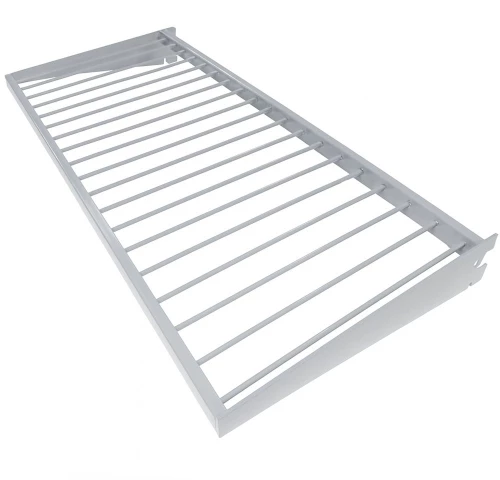 Ράφι με κενά για σταντ προβολής Cresman 98x35cm