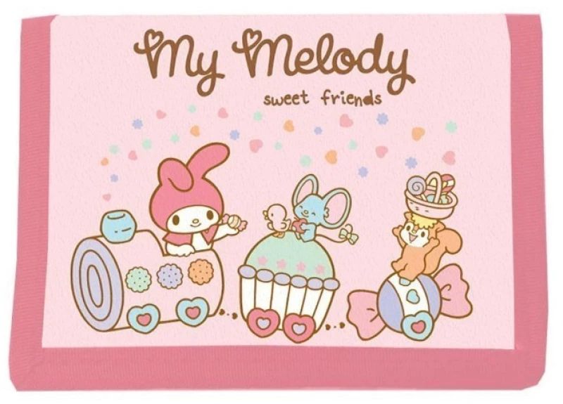 Πορτοφόλι με μπρελόκ σετ δώρου 20x12cm My Melody Διακάκης
