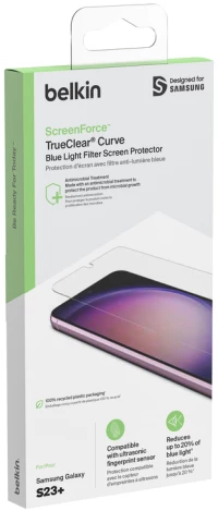 Belkin OVB035ZZ PET,EZ TRAY,SAMSUNG,S23+,TRUECLEARCURVE
