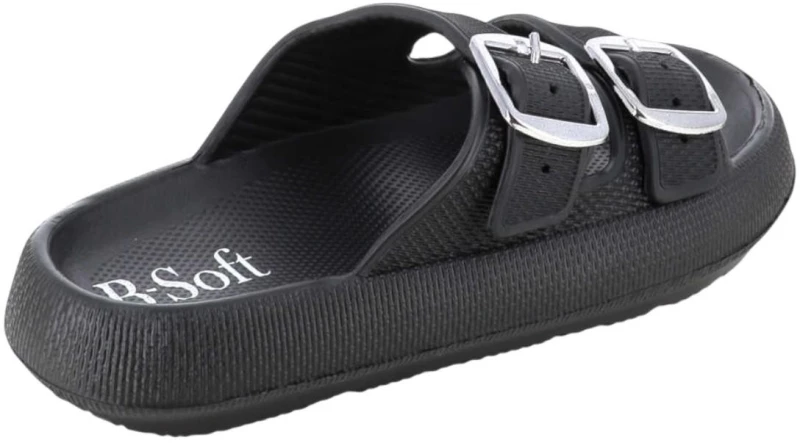 B-Soft Γυναικεία Παπούτσια Παντόφλες 25002 Μαύρο 137781