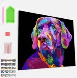 Splat Planet Σετ Diamond Painting "Dog" σε Καμβά με Τελάρο 30x40cm