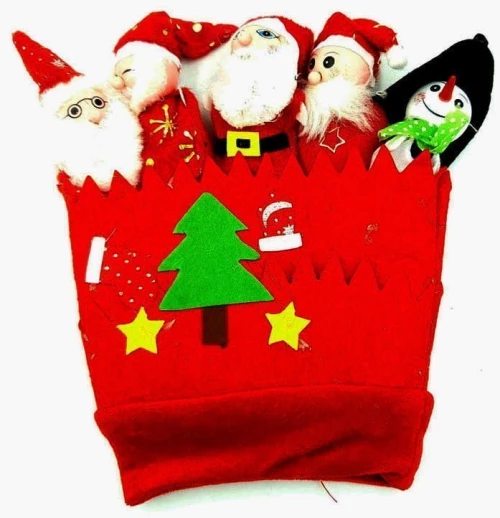 Χριστουγεννιάτικα  δαχτυλοκουκλάκια - Christmas toy