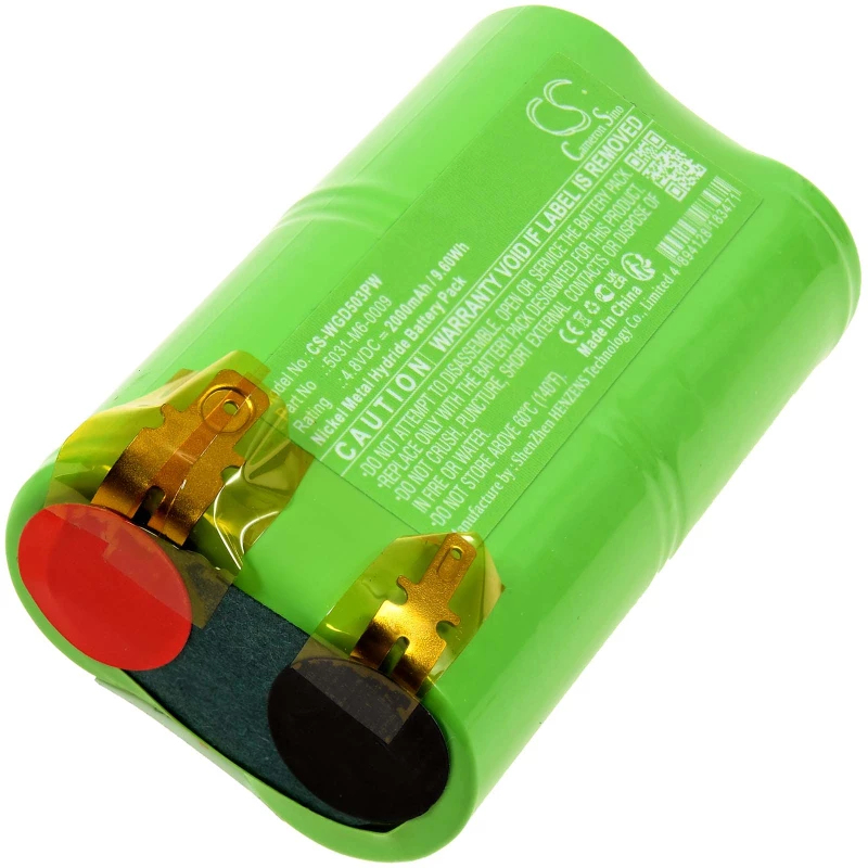 Μπαταρία για Wolf Garten 7085916 Accu 80 type 5031-M6-0009 2000mAh/9,6Wh
