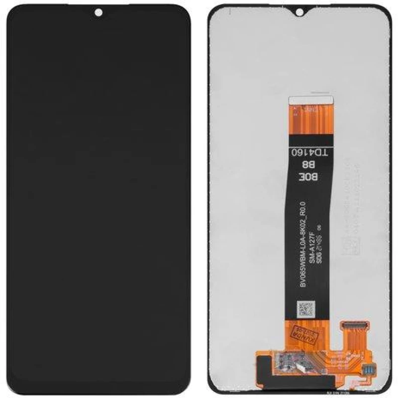 Samsung A127F Galaxy Nacho A12 - LCD Without Frame Touch Black OEM