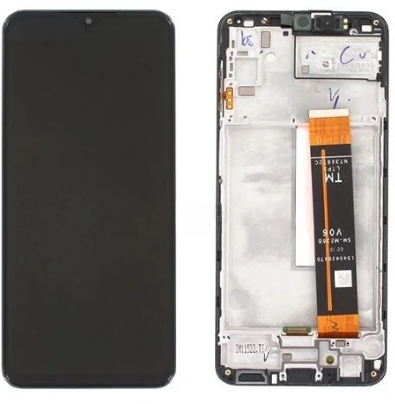Samsung M236B Galaxy M23 5G - LCD Touch Black with Frame Original GH82-28487A Service Pack