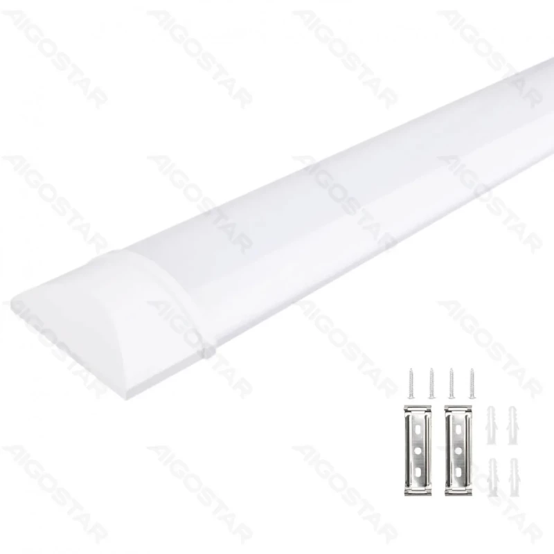Φωτιστικό LED Σκαφάκι 40W 4400lm 1.2m IP20 — Ψυχρό Λευκό 6500K