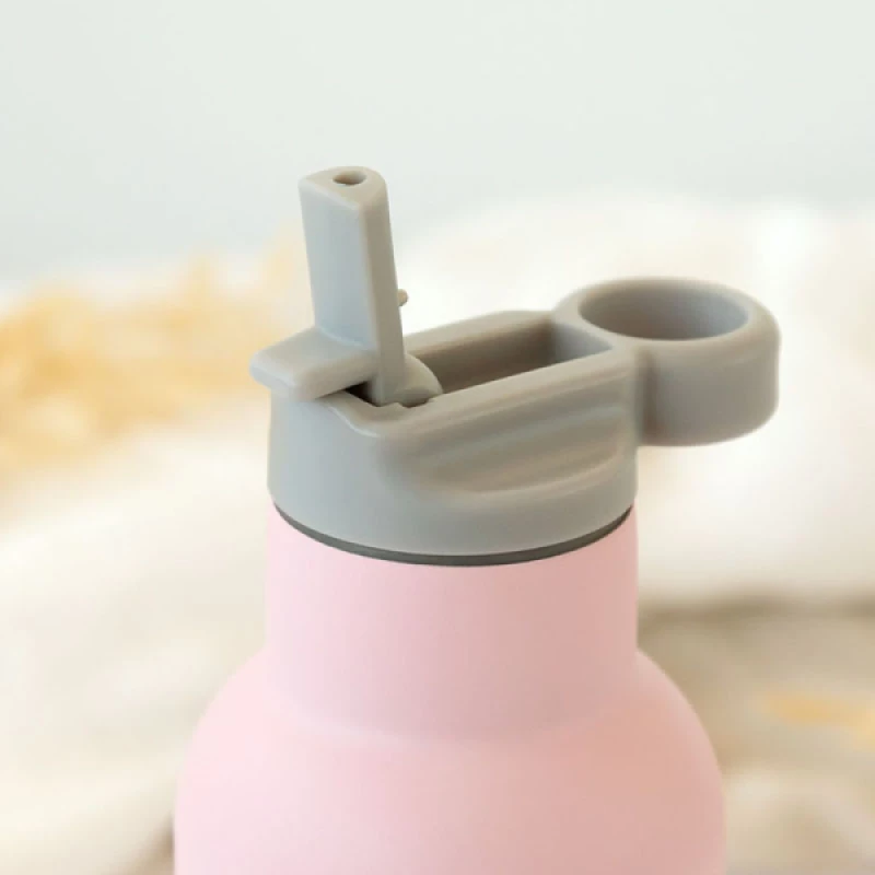 Kiokids Παγούρι Θερμός 350ml Ροζ