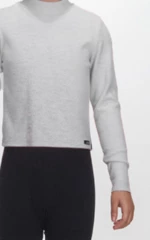Joyce Μπλούζα Half Neck, Γκρι