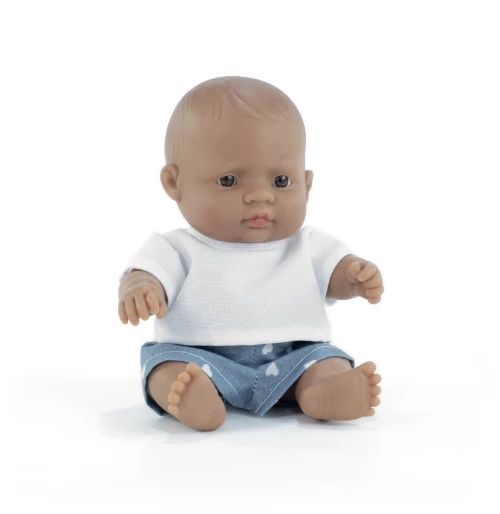 Miniland Αρωματική Κούκλα με Ρουχαλάκια Latino 21εκ