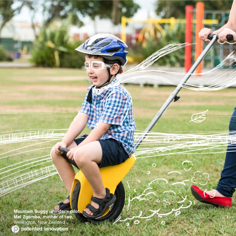 Mountain Buggy Unirider, Yellow