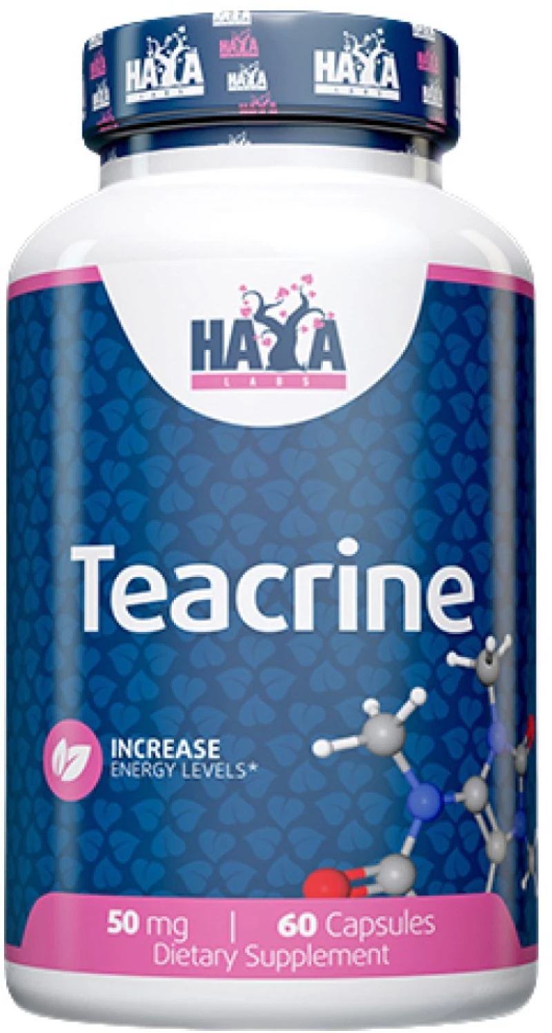 Haya Labs Teacrine 50 mg [60 Κάψουλες]
