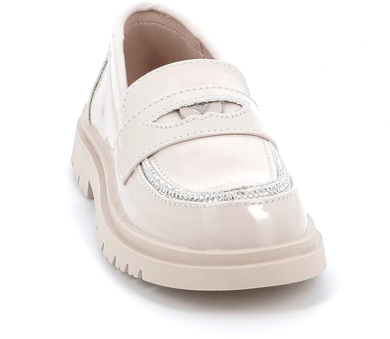 Παπούτσια loafers τρακτερωτή σόλα Mayoral 46558-Crudo