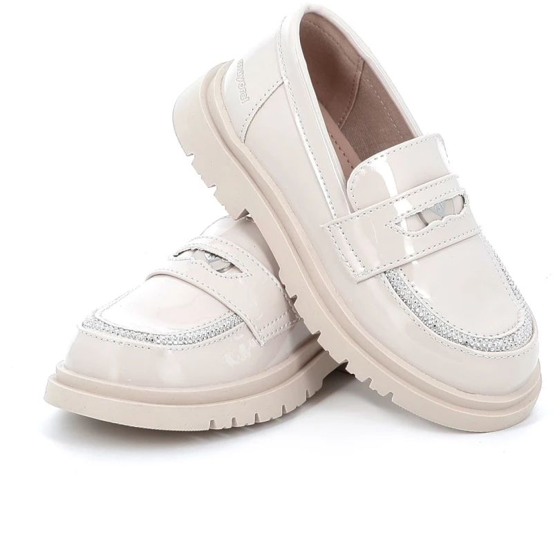 Παπούτσια loafers τρακτερωτή σόλα Mayoral 46558-Crudo