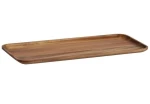 Πιατέλα Παραλληλόγραμμη Acacia AH-AX73025 40x17x2cm Brown Andrea House Ξύλο