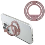 Pop Holder Δαχτυλίδι MagSafe GUMRSALDGP Μοντέρνο Για Smartphone Με Στρας Pink Guess