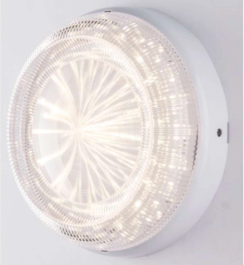 Φωτιστικό Οροφής - Τοίχου Capri LED-CAPRI-L-BCO 30W Led Φ25,4cm 7,6cm White Intec