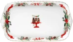 Πιατέλα Σερβιρίσματος Με Λαβές Christmas Magic 06.240.61 43cm Multi Cryspo Trio