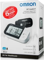 Ηλεκτρονικό Ψηφιακό Πιεσόμετρο Omron M7 Intelli IT 22-42cm HEM-7361T-EBK