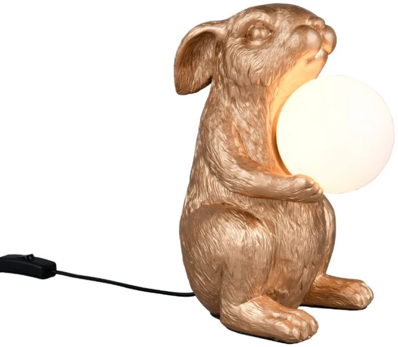 Φωτιστικό Επιτραπέζιο Rabbit R56511079 G9 5W 18x16x28cm Gold RL Lighting