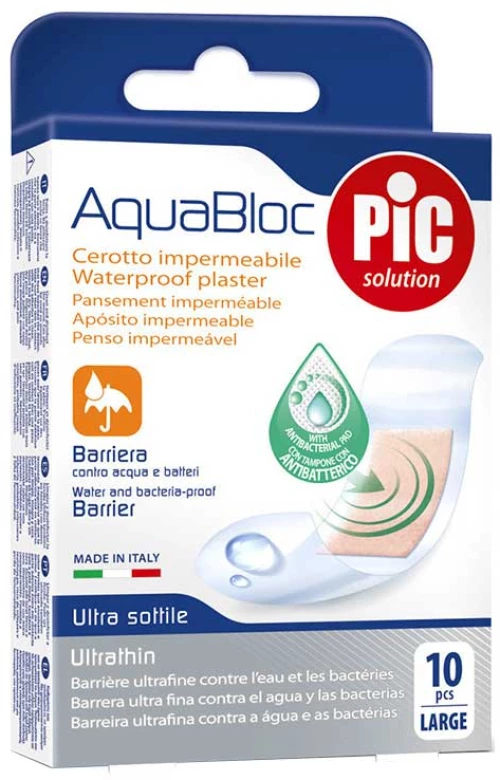 PiC Aquabloc Strips - Large 25 x 72 mm 10 Τεμάχια