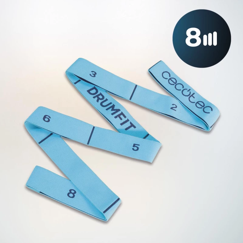 CECOTEC  Ελαστική Ταινία Γυμναστικής DrumFit Elastiband με 8 Επίπεδα Αντίστασης  CEC-07127