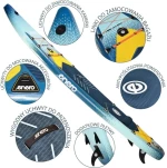 SET ENERO INFLATABLE SUP BOARD 384x81x15CM
