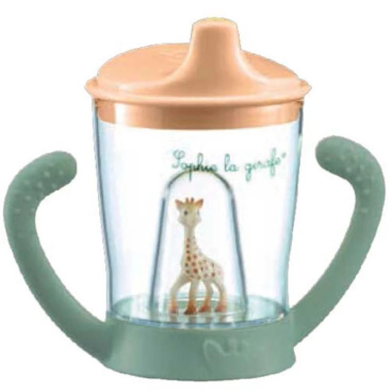 Sophie La Girafe Σετ δώρου με Ποτήρι non drip & Σόφι καμηλοπάρδαλη S850809