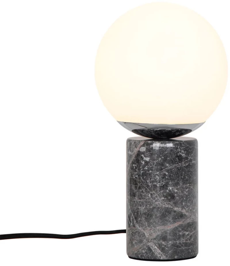 Επιτραπέζιο Φωτιστικό Lilly Marble 2213575010 Ε14 28,5x15cm Grey Nordlux