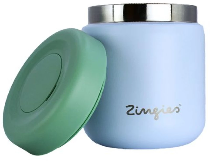 Zingies Δοχείο Φαγητού Θερμός Gaia 470ml / 16oz Light Blue GAIA-LB16