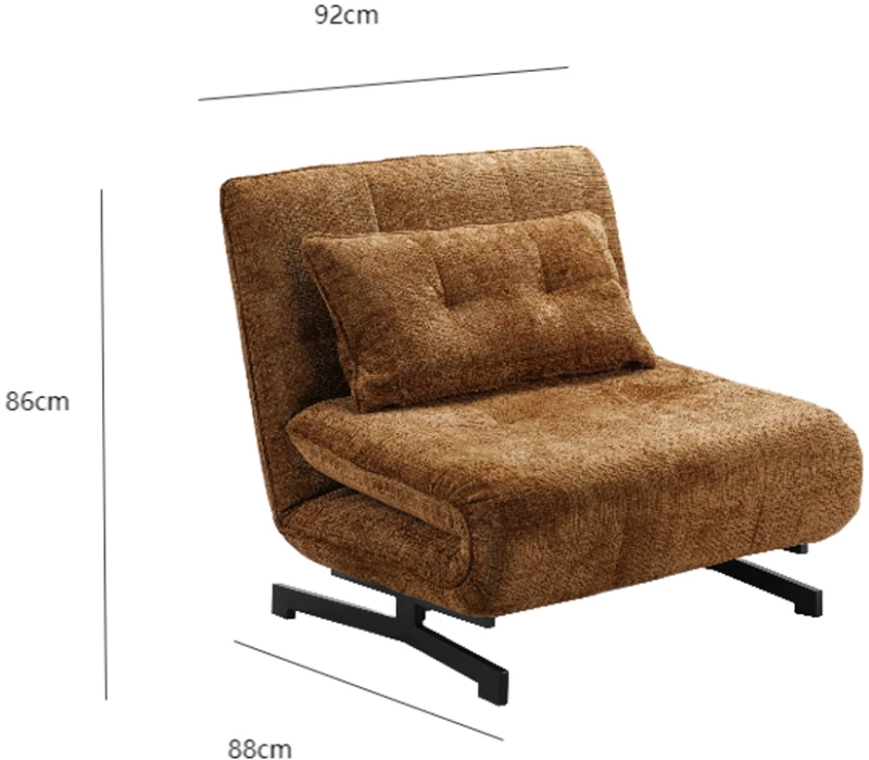 LIBERTA ESCADA ΠΟΛΥΘΡΟΝΑ ΑΝΑΔΙΠΛΟΥΜΕΝΗ ΜΟΥΣΤΑΡΔΙ 92x88x86cm