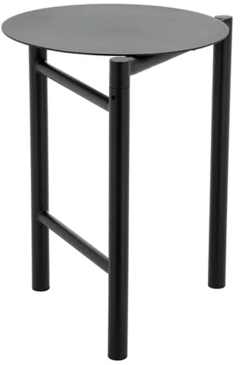 Σκαμπώ Πτυσσόμενο Μεταλλικό Disc 32237 33x45cm Black Zone Denmark
