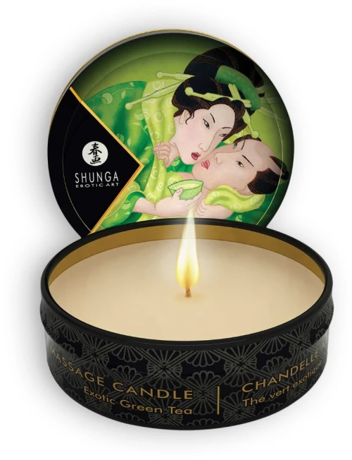 Κερί Μασάζ Shunga Green Tea
