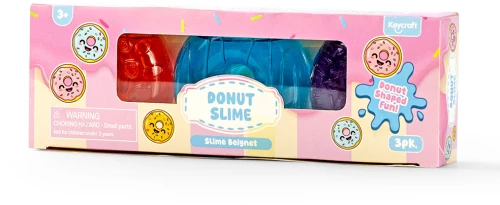 KEYCRAFT DONUT SLIME 3-PACK (#NV905)