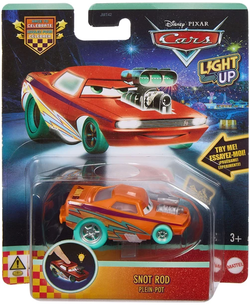 CARS ΑΥΤΟΚΙΝΗΤΑΚΙ LIGHT UP - SNOT ROD (#JMT48)