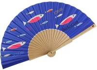 ΒΕΝΤΑΛΙΑ ΞΥΛΙΝΗ 23εκ. - AEGEAN BLU FISH (#NB000015)