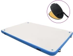 vidaXL Πλατφόρμα Φουσκωτή Πλωτή Μπλε / Λευκή 300 x 150 x 15 εκ.