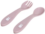 Σετ Κουταλάκι και Πηρούνι 16 cm Miffy Pink KOKO