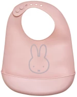 Σαλιάρα Σιλικόνης Miffy Pink KOKO