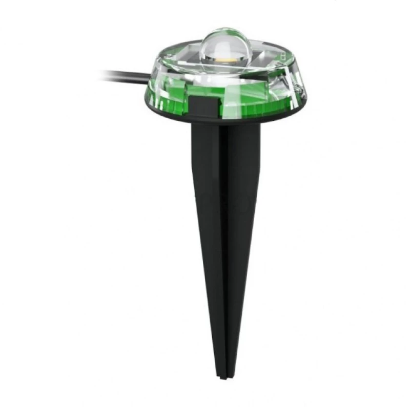 Σετ 9 LED Καρφωτά Κολωνάκια Κήπου Eglo-98184-Μαύρο 98184