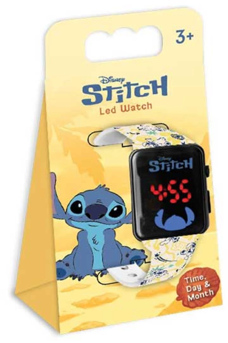 Ρολόι Χειρός Ψηφίακο led Stitch (1)
